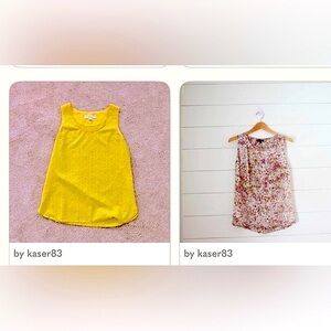 2 Spring Tops GAP & The LOFT XS